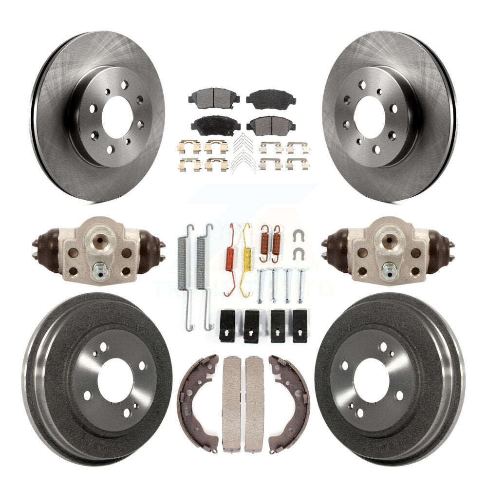 Transit Auto K8F-102458 Disc Brake Kit for 2009-2013 Honda Fit - Front and Rear product image
