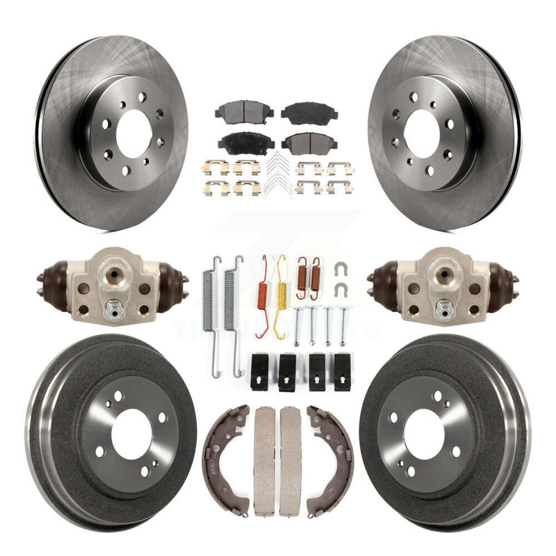 Transit Auto K8F-102458 Disc Brake Kit for 2009-2013 Honda Fit - Front and Rear product image