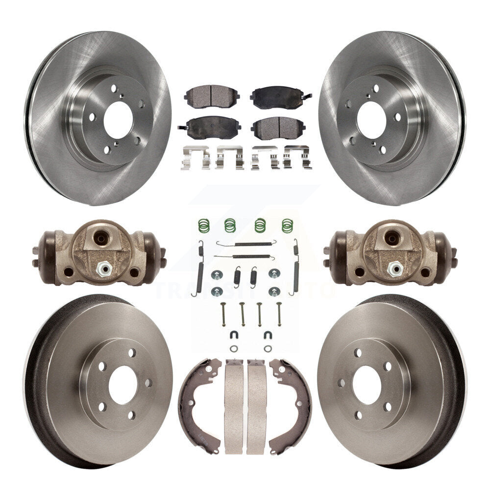 Transit Auto K8F-102464 Disc Brake Kit for 2002-2003 Subaru Impreza - Front and Rear product image