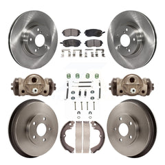 Transit Auto K8F-102464 Disc Brake Kit for 2002-2003 Subaru Impreza - Front and Rear product image