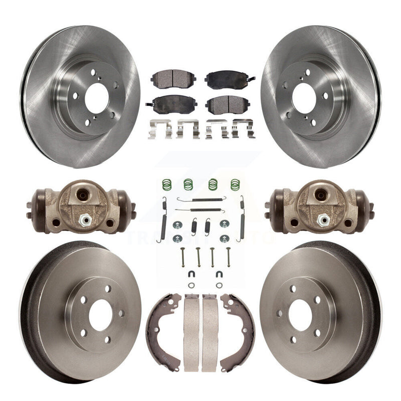 Transit Auto K8F-102464 Disc Brake Kit for 2002-2003 Subaru Impreza - Front and Rear product image