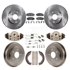 Transit Auto K8F-102465 Disc Brake Kit for 2011 Honda Civic - Front and Rear product image