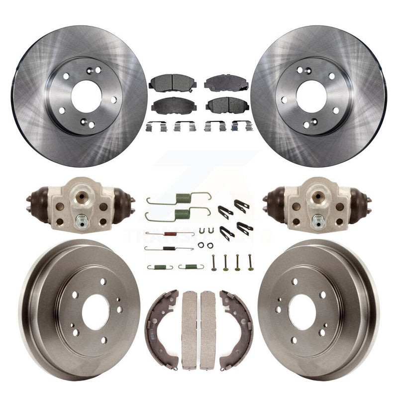 Transit Auto K8F-102465 Disc Brake Kit for 2011 Honda Civic - Front and Rear product image