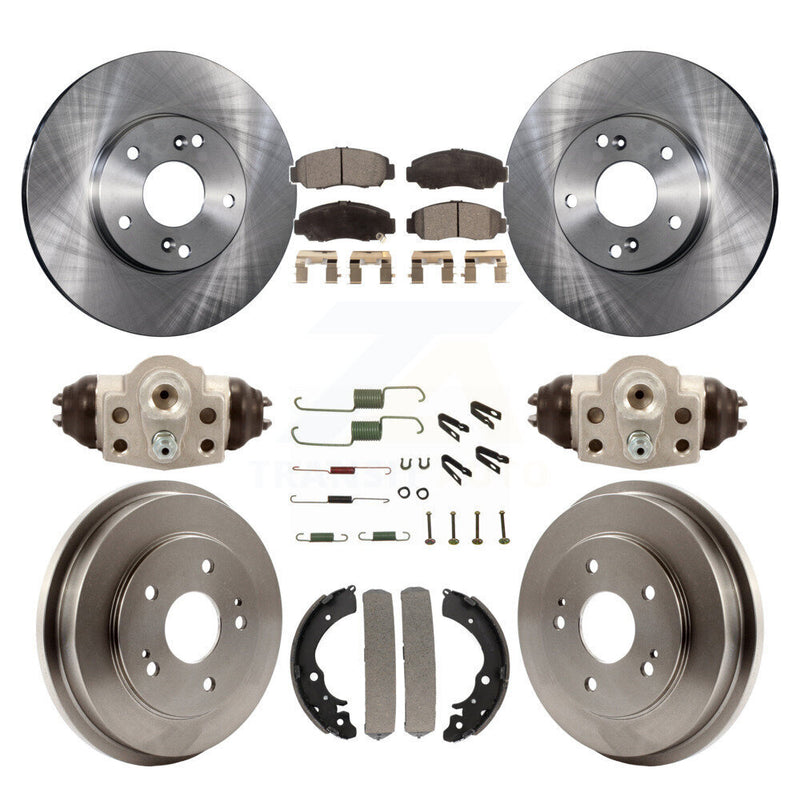 Transit Auto K8F-102466 Disc Brake Kit for 2006-2010 Honda Civic - Front and Rear product image