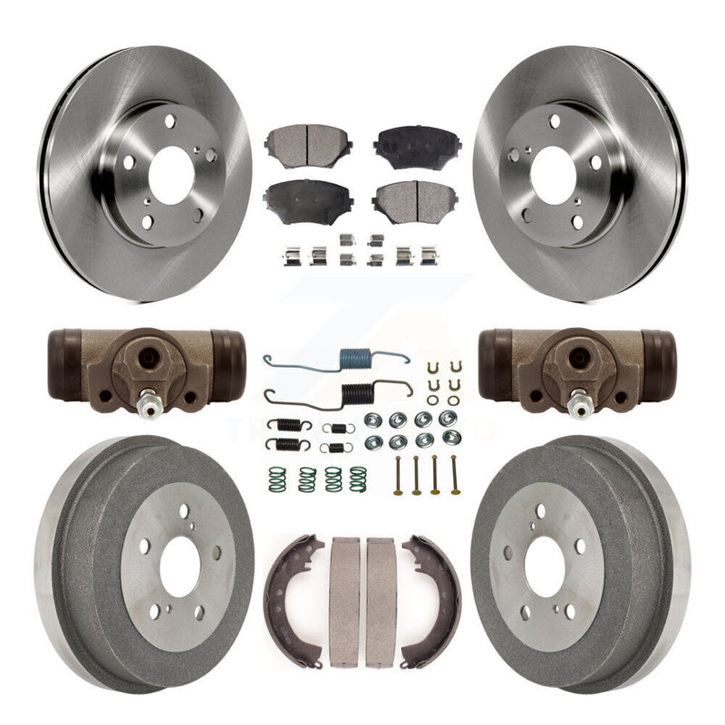 Transit Auto K8F-102470 Disc Brake Kit for 2001-2002 Toyota RAV4 - Front and Rear product image