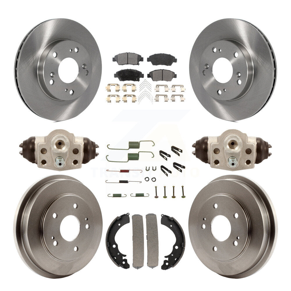 Transit Auto K8F-102471 Disc Brake Kit for 2006-2008 Honda Civic - Front and Rear product image