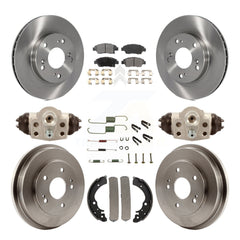 Transit Auto K8F-102471 Disc Brake Kit for 2006-2008 Honda Civic - Front and Rear product image