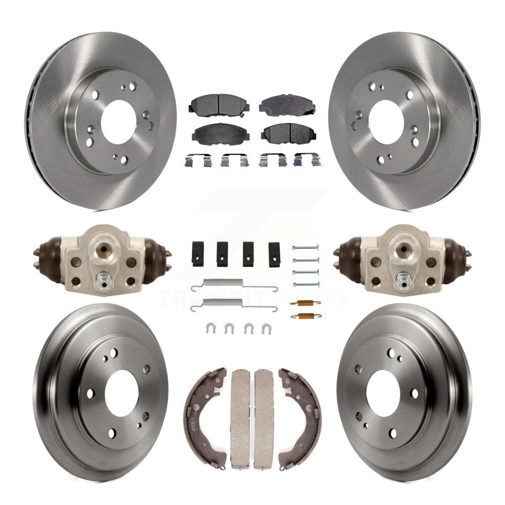 Transit Auto K8F-102472 Disc Brake Kit for 2006-2011 Honda Civic - Front and Rear product image