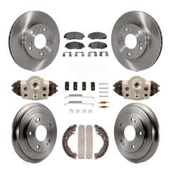 Transit Auto K8F-102472 Disc Brake Kit for 2006-2011 Honda Civic - Front and Rear product image