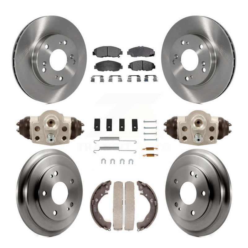 Transit Auto K8F-102472 Disc Brake Kit for 2006-2011 Honda Civic - Front and Rear product image