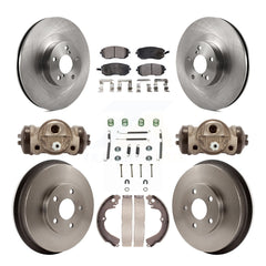 Transit Auto K8F-102476 Disc Brake Kit for 2003-2008 Subaru Forester, Subaru Impreza - Front and Rear product image