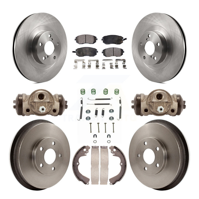 Transit Auto K8F-102476 Disc Brake Kit for 2003-2008 Subaru Forester, Subaru Impreza - Front and Rear product image