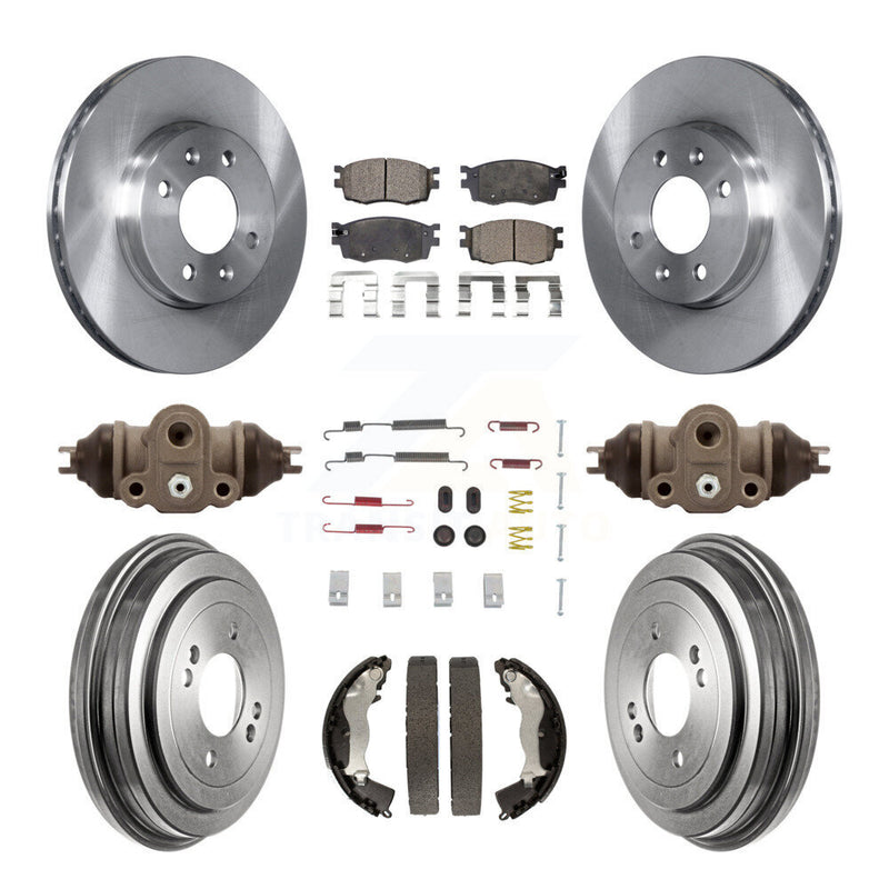 Transit Auto K8F-102480 Disc Brake Kit for 2006-2011 Hyundai Accent, Kia Rio, Kia Rio5 - Front and Rear product image