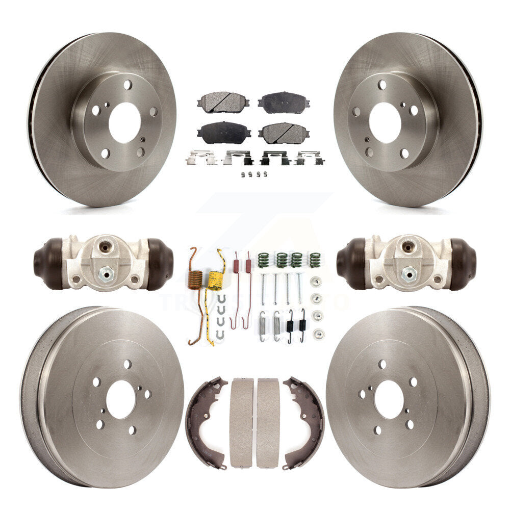 Transit Auto K8F-102481 Disc Brake Kit for 2005-2015 Toyota Tacoma - Front and Rear product image