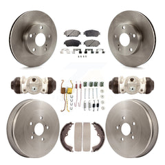 Transit Auto K8F-102481 Disc Brake Kit for 2005-2015 Toyota Tacoma - Front and Rear product image