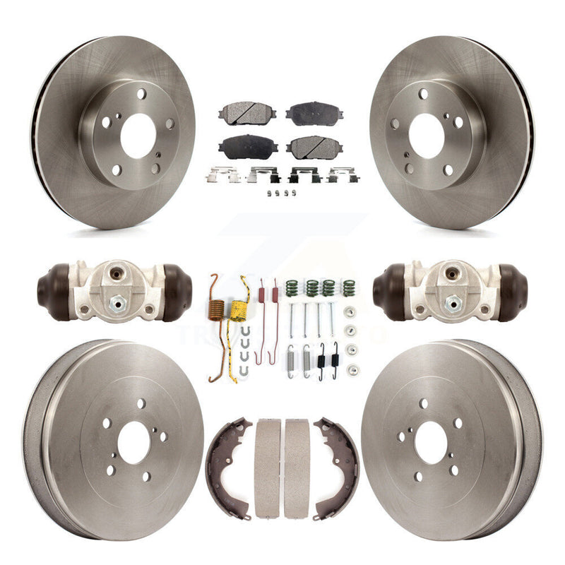 Transit Auto K8F-102481 Disc Brake Kit for 2005-2015 Toyota Tacoma - Front and Rear product image