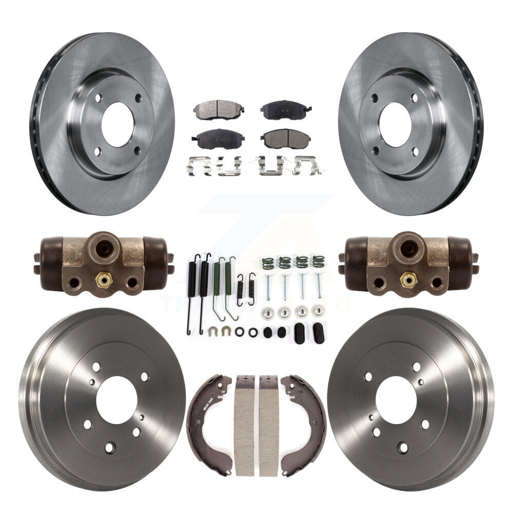 Transit Auto K8F-102483 Disc Brake Kit for 2007-2014 Nissan Versa, Nissan Cube, Nissan Sentra - Front and Rear product image