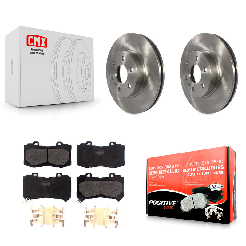 Transit Auto K8F-102488 Disc Brake Kit for 2015-2020 Chevrolet Colorado, GMC Canyon - Front product image