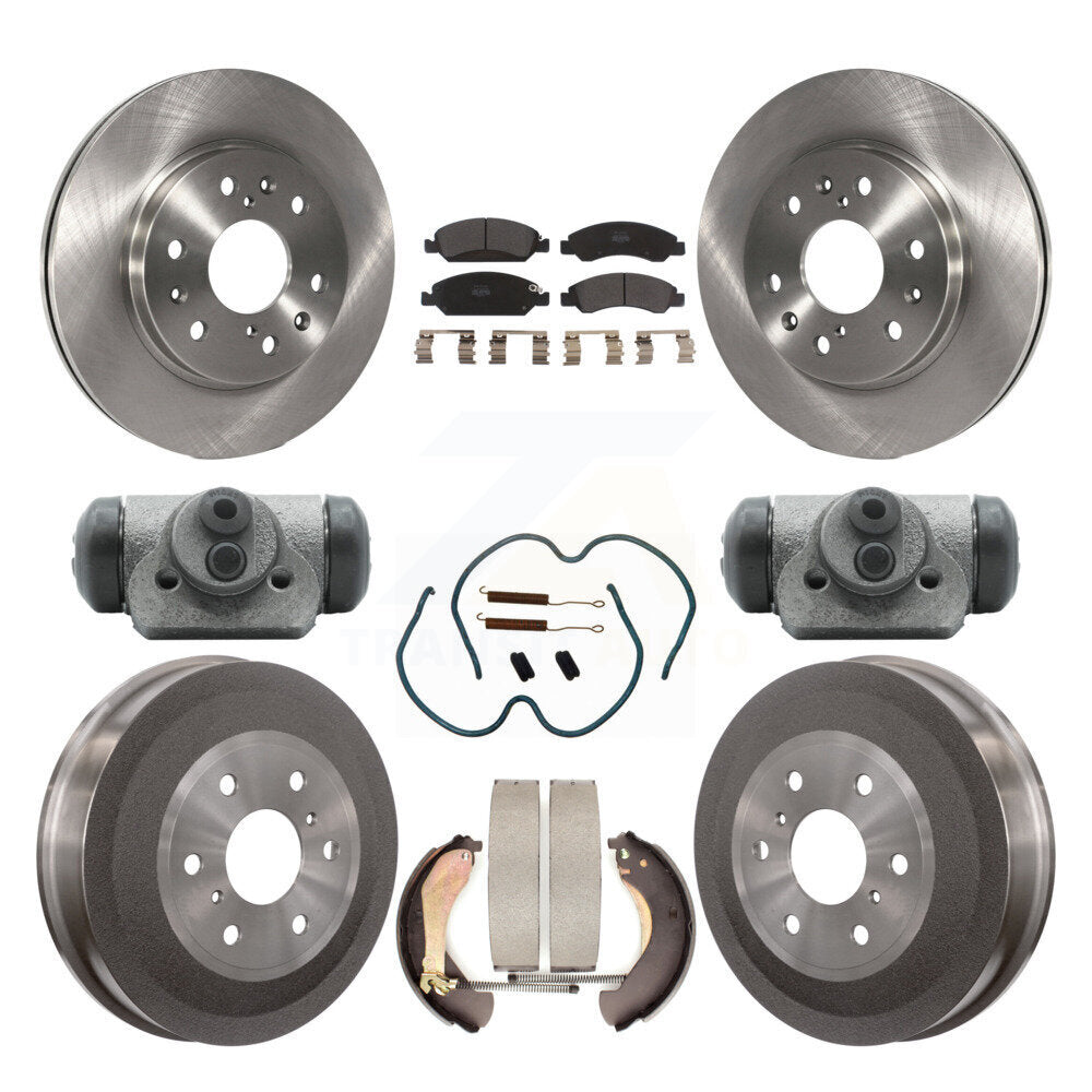 Transit Auto K8F-102505 Disc Brake Kit for 2009 Chevrolet Silverado 1500, GMC Sierra 1500 - Front and Rear product image