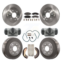 Transit Auto K8F-102505 Disc Brake Kit for 2009 Chevrolet Silverado 1500, GMC Sierra 1500 - Front and Rear product image