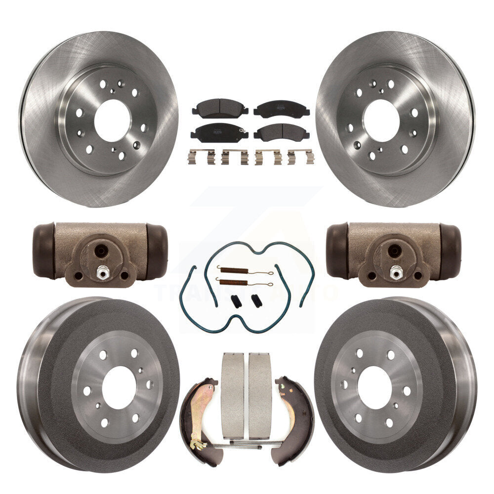 Transit Auto K8F-102506 Disc Brake Kit for 2009 Chevrolet Silverado 1500, GMC Sierra 1500 - Front and Rear product image