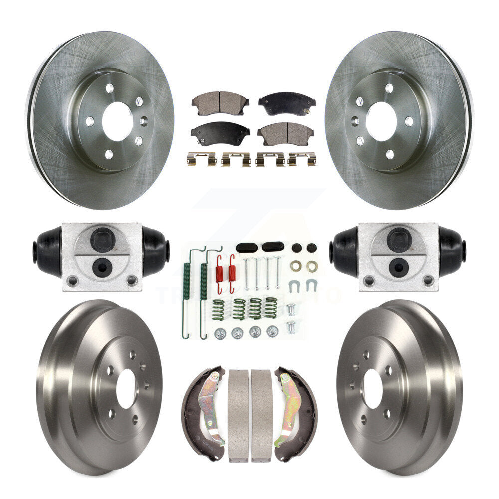 Transit Auto K8F-102510 Disc Brake Kit for 2012-2017 Chevrolet Sonic - Front and Rear product image