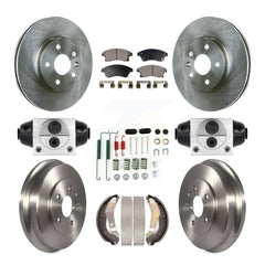 Transit Auto K8F-102510 Disc Brake Kit for 2012-2017 Chevrolet Sonic - Front and Rear product image