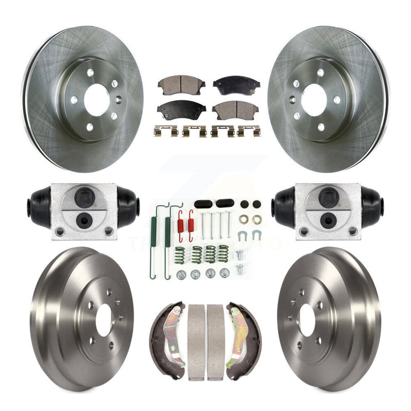 Transit Auto K8F-102510 Disc Brake Kit for 2012-2017 Chevrolet Sonic - Front and Rear product image