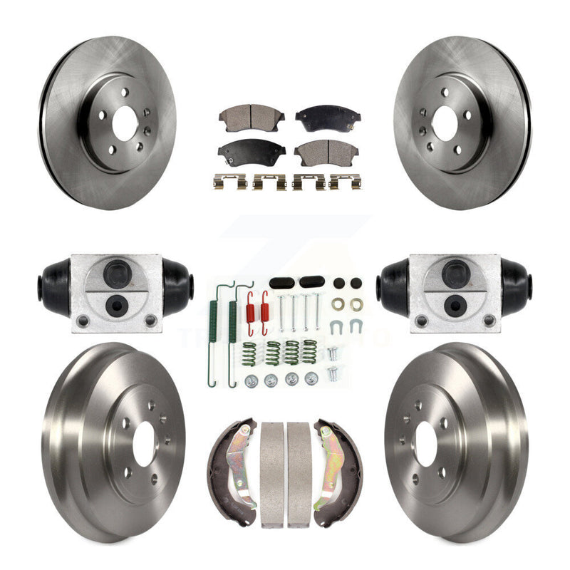 Transit Auto K8F-102513 Disc Brake Kit for 2013-2014 Chevrolet Sonic - Front and Rear product image