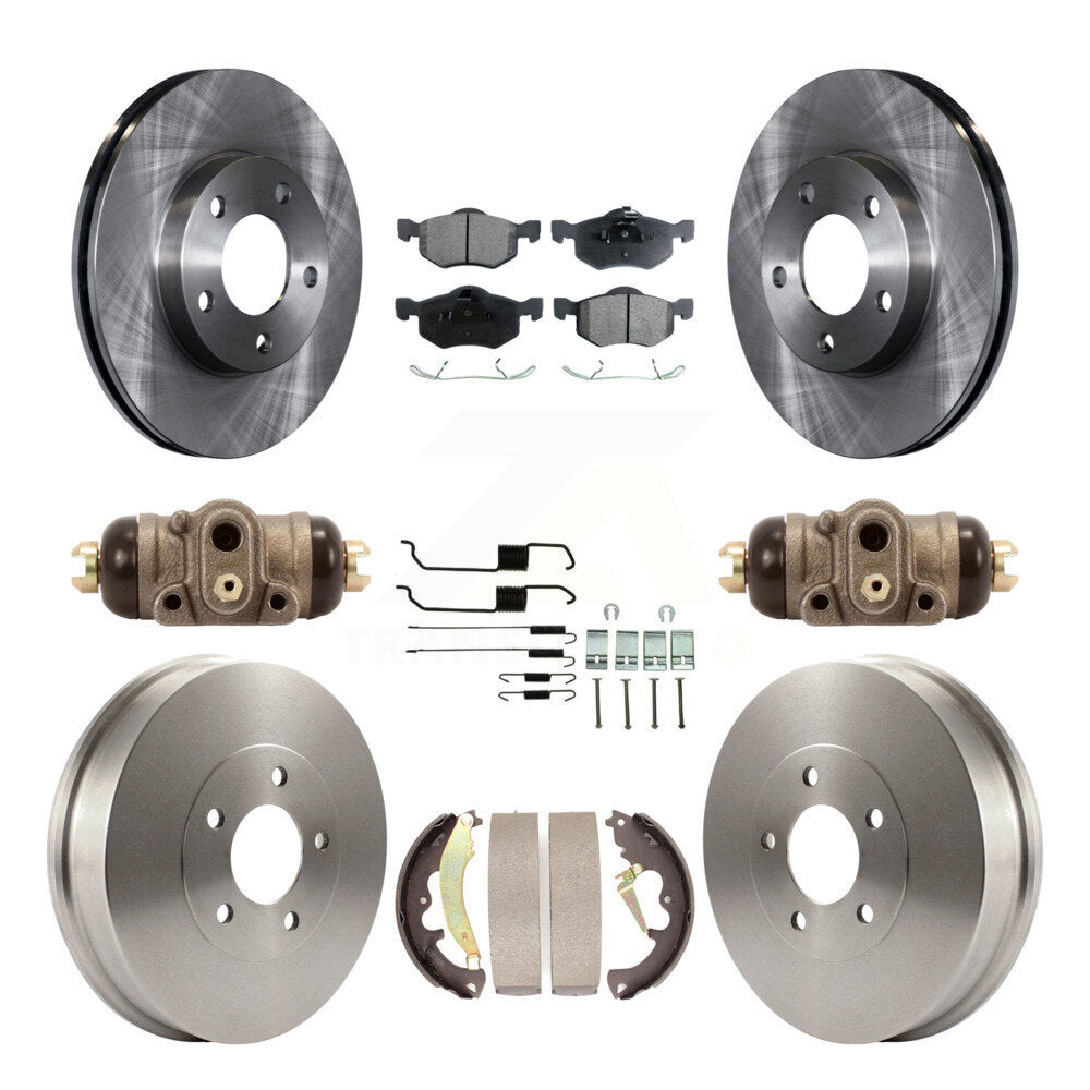 Transit Auto K8F-102514 Disc Brake Kit for 2007 Ford Escape, Mercury Mariner - Front and Rear product image