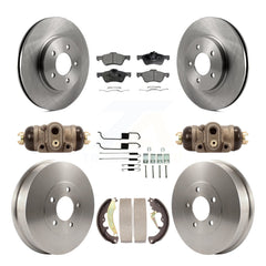 Transit Auto K8F-102516 Disc Brake Kit for 2007 Ford Escape, Mercury Mariner - Front and Rear product image
