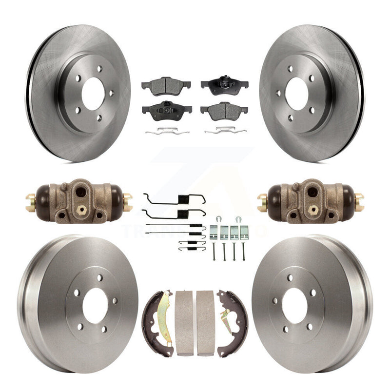 Transit Auto K8F-102516 Disc Brake Kit for 2007 Ford Escape, Mercury Mariner - Front and Rear product image