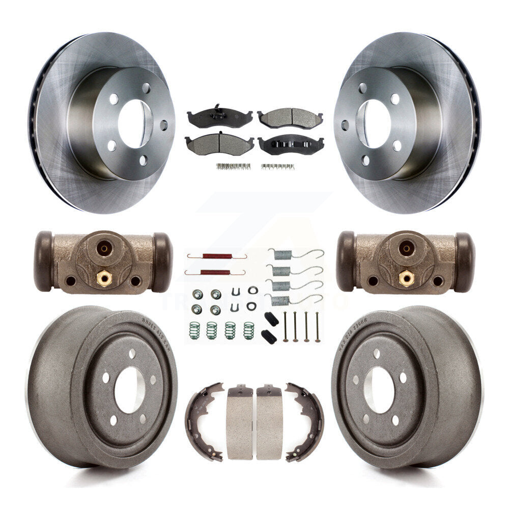 Transit Auto K8F-102519 Disc Brake Kit for 1997-1998 Jeep TJ - Front and Rear product image