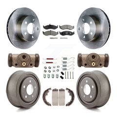 Transit Auto K8F-102519 Disc Brake Kit for 1997-1998 Jeep TJ - Front and Rear product image