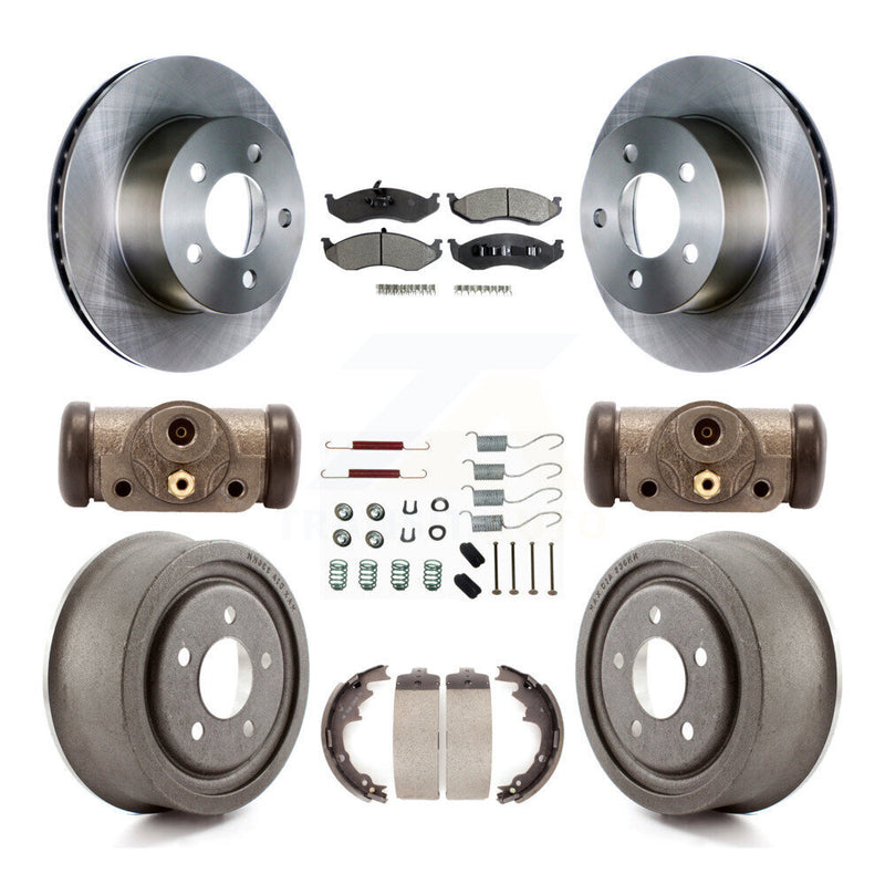 Transit Auto K8F-102519 Disc Brake Kit for 1997-1998 Jeep TJ - Front and Rear product image
