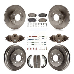 Transit Auto K8F-102527 Disc Brake Kit for 2006 Hyundai Accent - Front and Rear product image