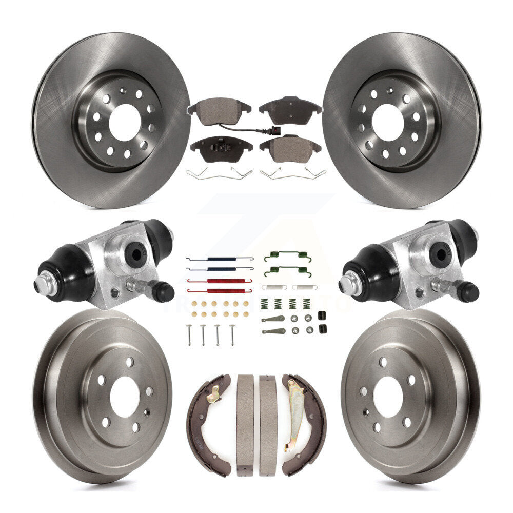 Transit Auto K8F-102528 Disc Brake Kit for 2011-2012 Volkswagen Jetta - Front and Rear product image