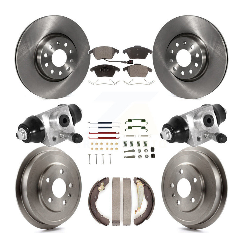 Transit Auto K8F-102528 Disc Brake Kit for 2011-2012 Volkswagen Jetta - Front and Rear product image