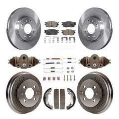 Transit Auto K8F-102529 Disc Brake Kit for 2006 Hyundai Accent - Front and Rear product image
