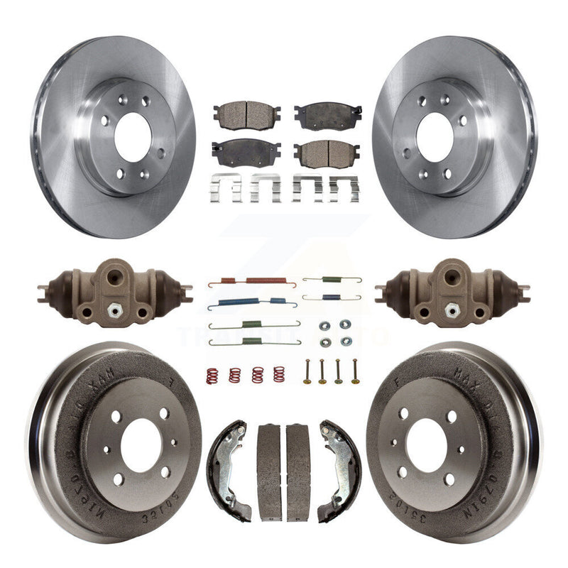 Transit Auto K8F-102529 Disc Brake Kit for 2006 Hyundai Accent - Front and Rear product image