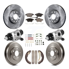 Transit Auto K8F-102530 Disc Brake Kit for 2011-2012 Volkswagen Jetta - Front and Rear product image