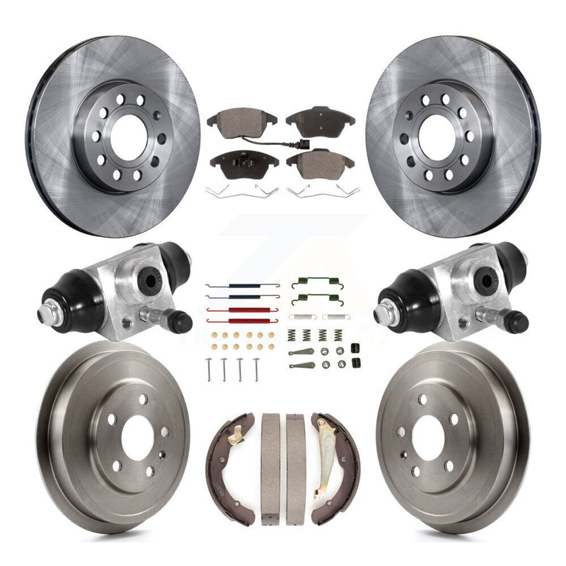 Transit Auto K8F-102530 Disc Brake Kit for 2011-2012 Volkswagen Jetta - Front and Rear product image