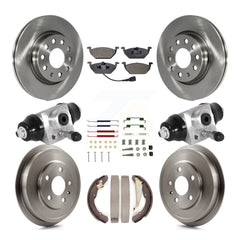 Transit Auto K8F-102533 Disc Brake Kit for 2011-2012 Volkswagen Jetta - Front and Rear product image