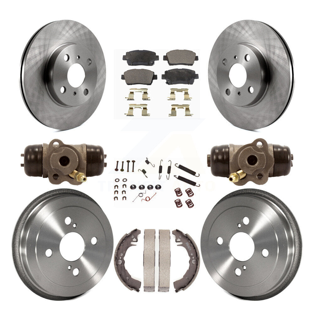 Transit Auto K8F-102542 Disc Brake Kit for 2001-2005 Toyota Echo - Front and Rear product image