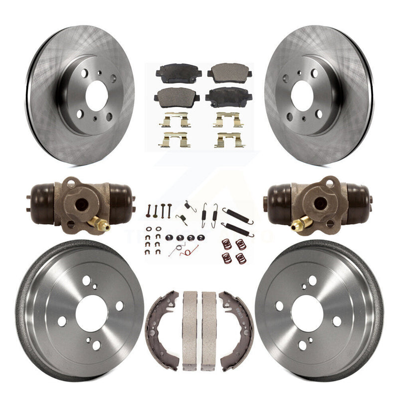 Transit Auto K8F-102542 Disc Brake Kit for 2001-2005 Toyota Echo - Front and Rear product image