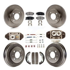Transit Auto K8F-102545 Disc Brake Kit for 2003-2005 Hyundai Accent - Front and Rear product image