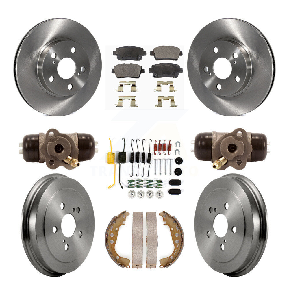 Transit Auto K8F-102546 Disc Brake Kit for 2004-2007 Toyota Prius - Front and Rear product image