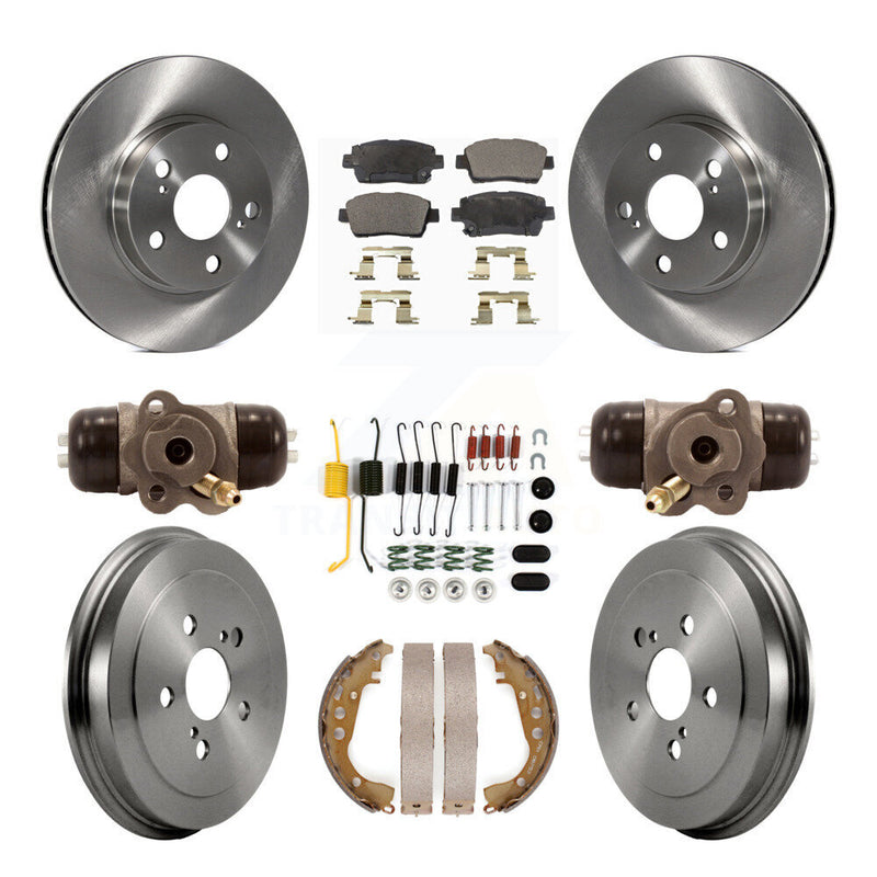 Transit Auto K8F-102546 Disc Brake Kit for 2004-2007 Toyota Prius - Front and Rear product image