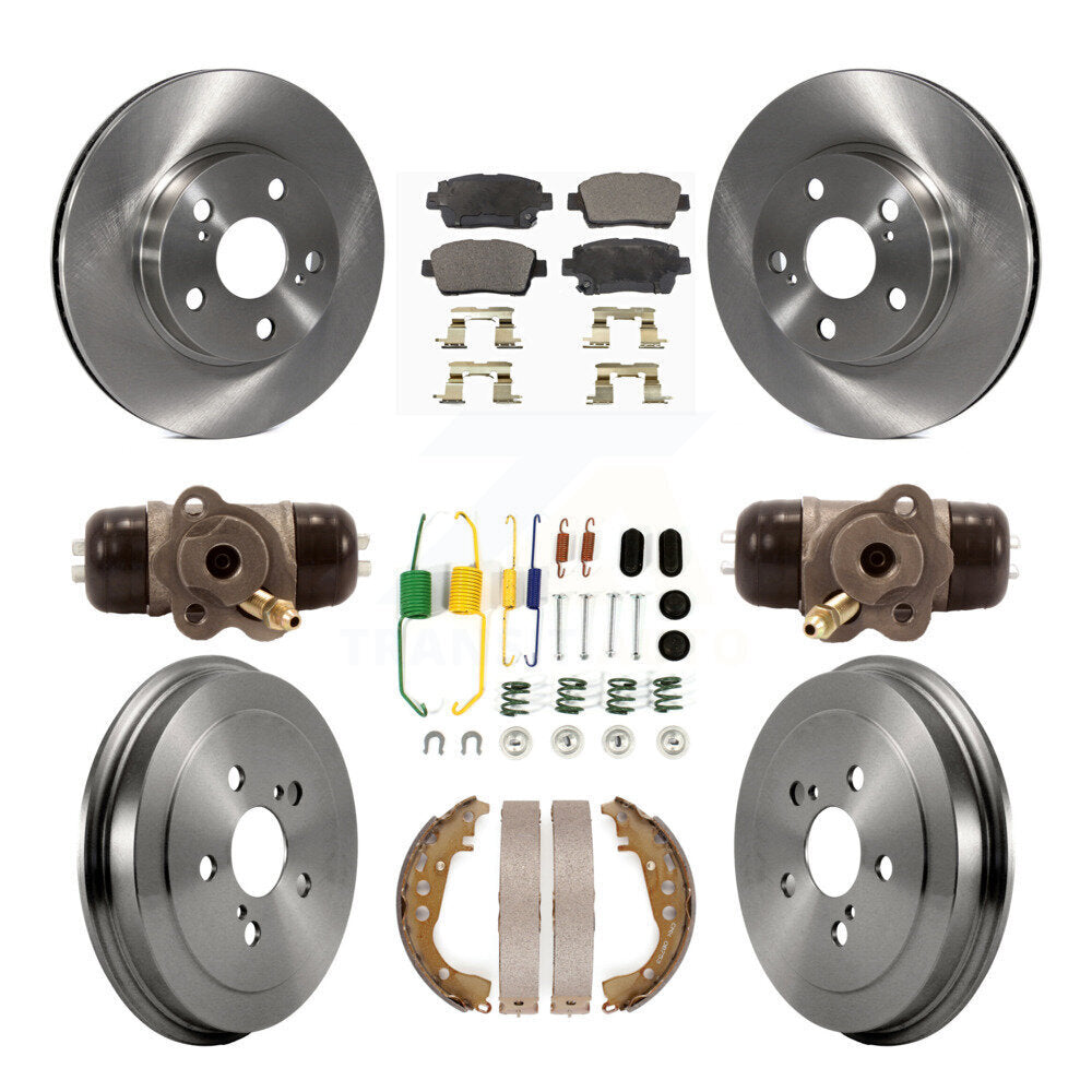 Transit Auto K8F-102547 Disc Brake Kit for 2008 Toyota Prius - Front and Rear product image