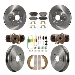 Transit Auto K8F-102547 Disc Brake Kit for 2008 Toyota Prius - Front and Rear product image